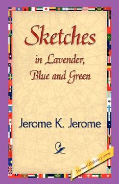 portada sketches in lavender, blue and green (en Inglés)