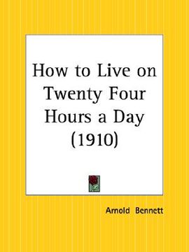 portada how to live on twenty four hours a day