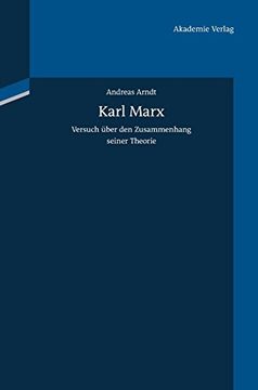 portada Karl Marx: Versuch Uber den Zusammenhang Seiner Theorie (in German)