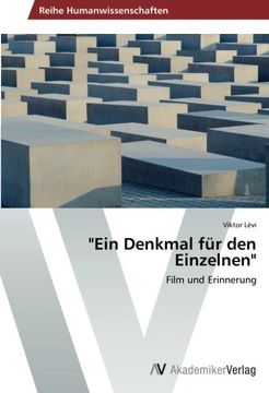 portada "Ein Denkmal für den Einzelnen": Film und Erinnerung