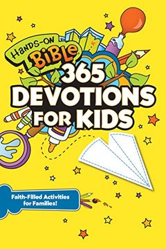 portada Hands-On Bible 365 Devotions for Kids: Faith-Filled Activities for Families (en Inglés)