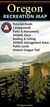 portada Benchmark: Oregon Recreation Map (Benchmark Maps: Oregon)
