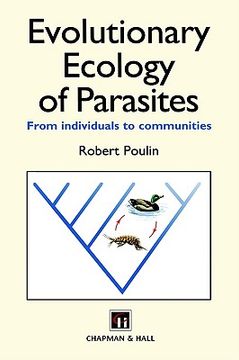 portada evolutionary ecology of parasites: from individuals to communities (en Inglés)