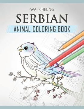 portada Serbian Animal Coloring Book (en Inglés)