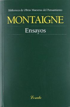 portada Ensayos Montaigne (in Spanish)