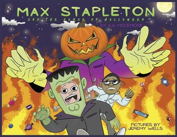 portada Max Stapleton And The Curse Of Halloween (en Inglés)