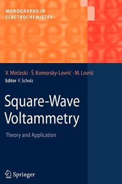 portada square-wave voltammetry: theory and application (en Inglés)