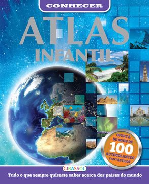 portada Conhecer atlas infantil (en Portugués)