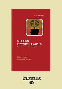 portada Modern Psychotherapies: A Comprehensive Christian Appraisal (Large Print 16pt) (in English)