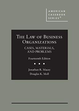 portada The law of Business Organizations: Cases, Materials, and Problems (American Cas Series) (en Inglés)