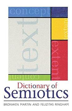 portada Dictionary of Semiotics (en Inglés)