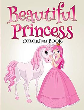 portada Beautiful Princess Coloring Book (in English)