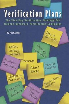 portada Verification Plans: The Five-Day Verification Strategy for Modern Hardware Verification Languages (en Inglés)