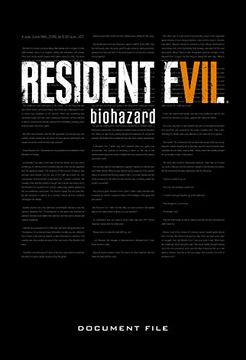 portada Resident Evil 7: Biohazard Document File (en Inglés)