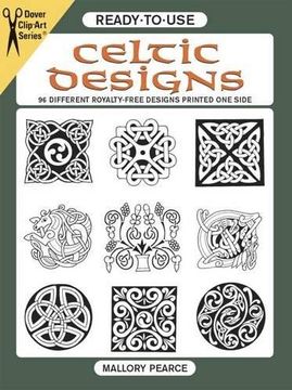 portada Ready-To-Use Celtic Designs: 96 Different Royalty-Free Designs Printed one Side: 96 Different Copyright-Free Designs Printed one Side (Dover Clip art Ready-To-Use) (en Inglés)