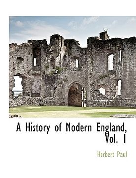 portada a history of modern england, vol. 1