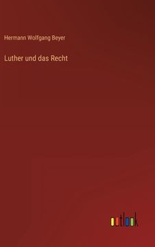 portada Luther und das Recht 