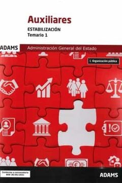 portada Auxiliares de Estado (Estabilización) Temario 1 (in Spanish)