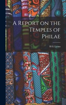 portada A Report on the Temples of Philae