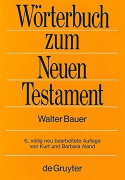 portada Wörterbuch zum Neuen Testament (en Alemán)