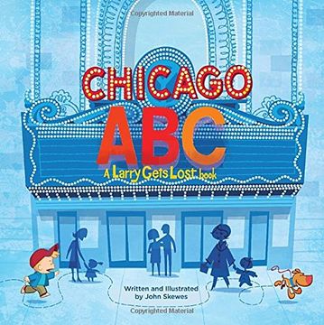 portada Chicago Abc: A Larry Gets Lost Book (en Inglés)