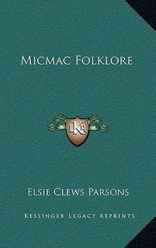 portada micmac folklore (en Inglés)