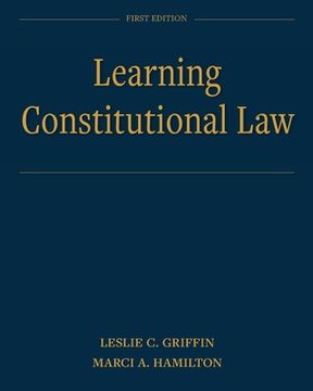 portada Learning Constitutional Law (en Inglés)