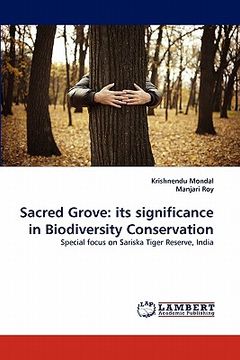 portada sacred grove: its significance in biodiversity conservation (en Inglés)