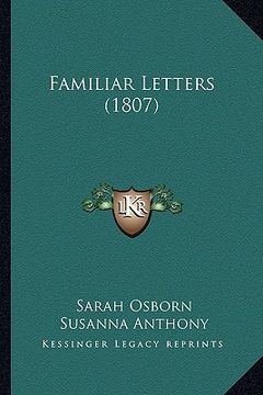 portada familiar letters (1807) (en Inglés)