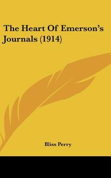portada the heart of emerson's journals (1914) (in English)