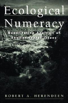portada ecological numeracy: quantitative analysis of environmental issues (en Inglés)