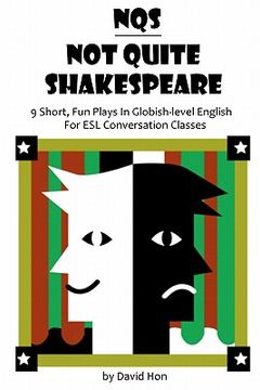 portada not quite shakespeare (in English)