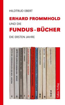 portada Erhard Frommhold und die Fundus-Bücher (en Alemán)