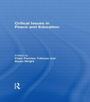 portada Critical Issues in Peace and Education (en Inglés)