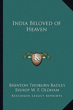 portada india beloved of heaven (en Inglés)
