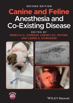 portada Canine and Feline Anesthesia and Co-Existing Disease (en Inglés)