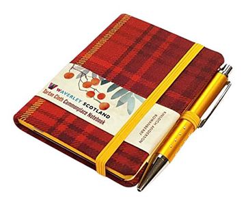 portada Rowanberry Tartan: Mini Not with Pen: 10.5 x 7.5cm: Waverley Genuine Tartan Cloth Commonplace Not (Waverley Scottish Tartan Commonplace Not)