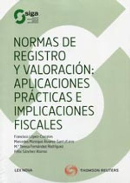 portada Normas De Registro Y Valoración:Aplicaciones Prácticas E Implicaciones Fiscales