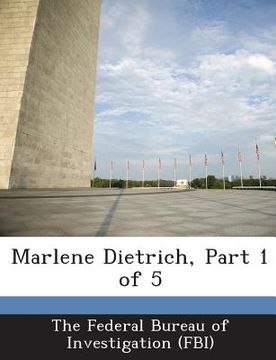 portada Marlene Dietrich, Part 1 of 5 (en Inglés)