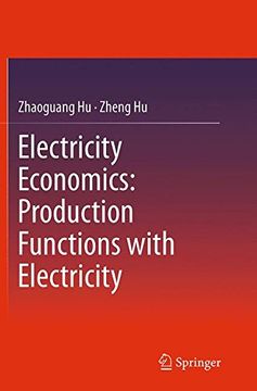 portada Electricity Economics: Production Functions With Electricity (en Inglés)