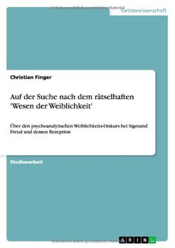 portada Auf der Suche nach dem rätselhaften 'Wesen der Weiblichkeit' (German Edition)