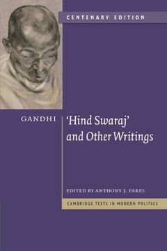 portada Gandhi: 'hind Swaraj' and Other Writings Centenary Edition 2nd Edition Paperback (Cambridge Texts in Modern Politics) (in English)
