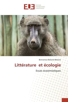 portada Littérature et écologie (in French)