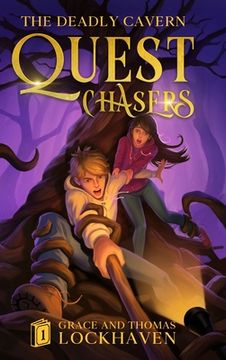 portada Quest Chasers: The Deadly Cavern (2024 Cover Version) (en Inglés)