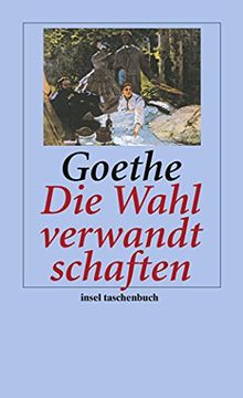 portada Die Wahlverwandtschaften: Ein Roman (Insel Taschenbuch) (in German)