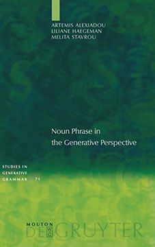 portada Noun Phrase in the Generative Perspective: 71 (Studies in Generative Grammar [Sgg], 71) (en Inglés)