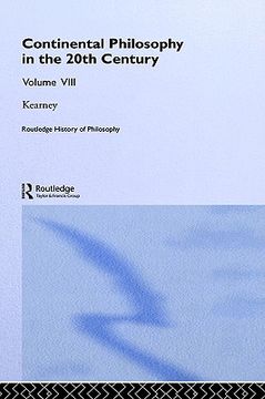 portada twentieth-century continental philosophy (en Inglés)