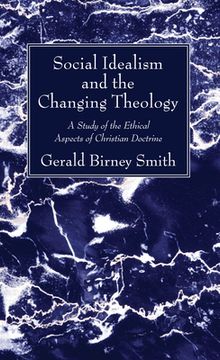 portada Social Idealism and the Changing Theology