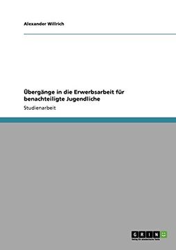 portada Übergänge in die Erwerbsarbeit für benachteiligte Jugendliche (German Edition)