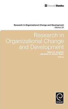 portada Research in Organizational Change and Development 